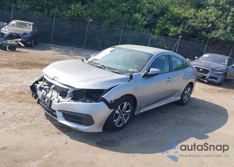 2017 Honda Civic Lx from USA, damaged, VIN 19XFC2F5XHE223293